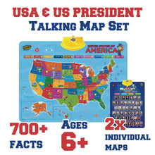 United States Interactive Talking Map for Kids Over 700 Facts