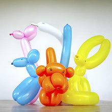 Learn & Climb 100 Twisting Balloons with Hand Pump- double action pump for sculpting balloon animals. Premium balloons.
