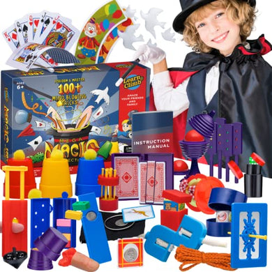 Mega Magic Kit for Kids. Perform Hundreds Today's Most Exciting Tricks. Magic Set with Instructional DVD