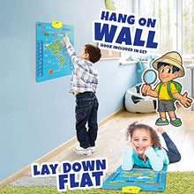 Interactive World Map for Kids - Set of 5 Electronic Talking Posters with Over 1000 Facts