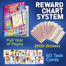 Learn & Climb Reward Chart Book™ - Reward & Behavior Journal for Kids - Weekly Chart