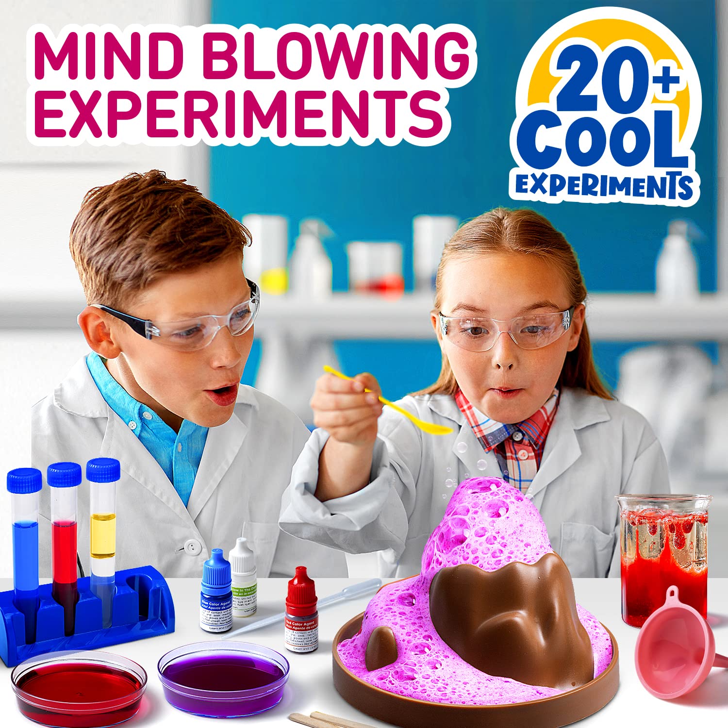 Science Kit for Kids - 21 Experiments Science Set, Great Gifts for