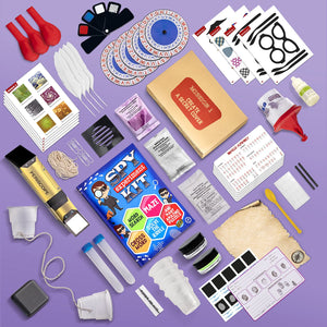 Kids Spy Kit, Explore 15 Secret Missions & Create 14 Detective Gadgets - Birthday & Holiday Gift for 7, 8,9,10 Year-Old Boy