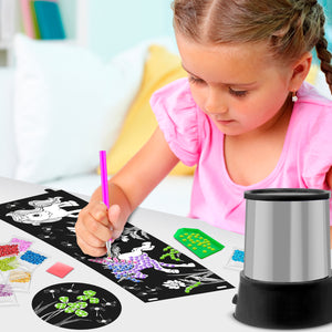 Arts & Crafts Gem Art Kit for Girls Ages 8-12. Diamond Painting Gift for Girls