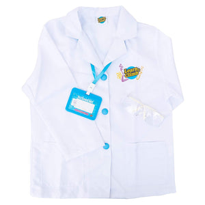 Lab Coat for Kids - Children's lab Coat with Goggles & Personalized ID Card. Great Toy for Science Projects & Experiments