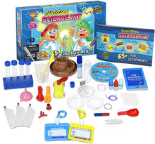 Learn & Climb 65 Science Experiments Kit for Kids – Gift for Kids Ages 4-8