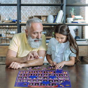 Magnetic USA Map Puzzle & President Puzzle for Kids