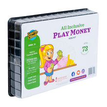 Learn & Climb - Realistic Play Money Set for Kids | Pretend Dollar Bills & Coins to Learn Cash Counting | Children’s Credit & Debit Cards Plus Realistic Checkbook | Teach Real Skills While Playing!